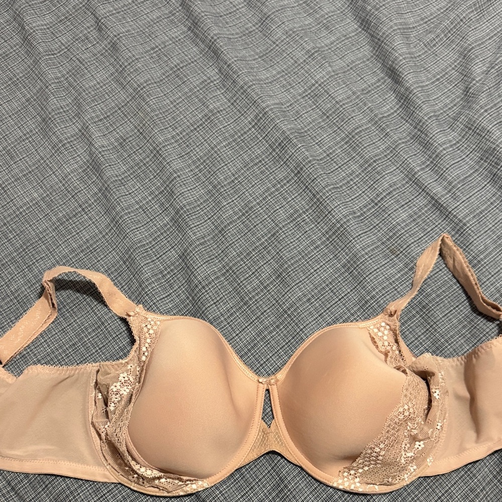 Elomi Tan Lace Bra
